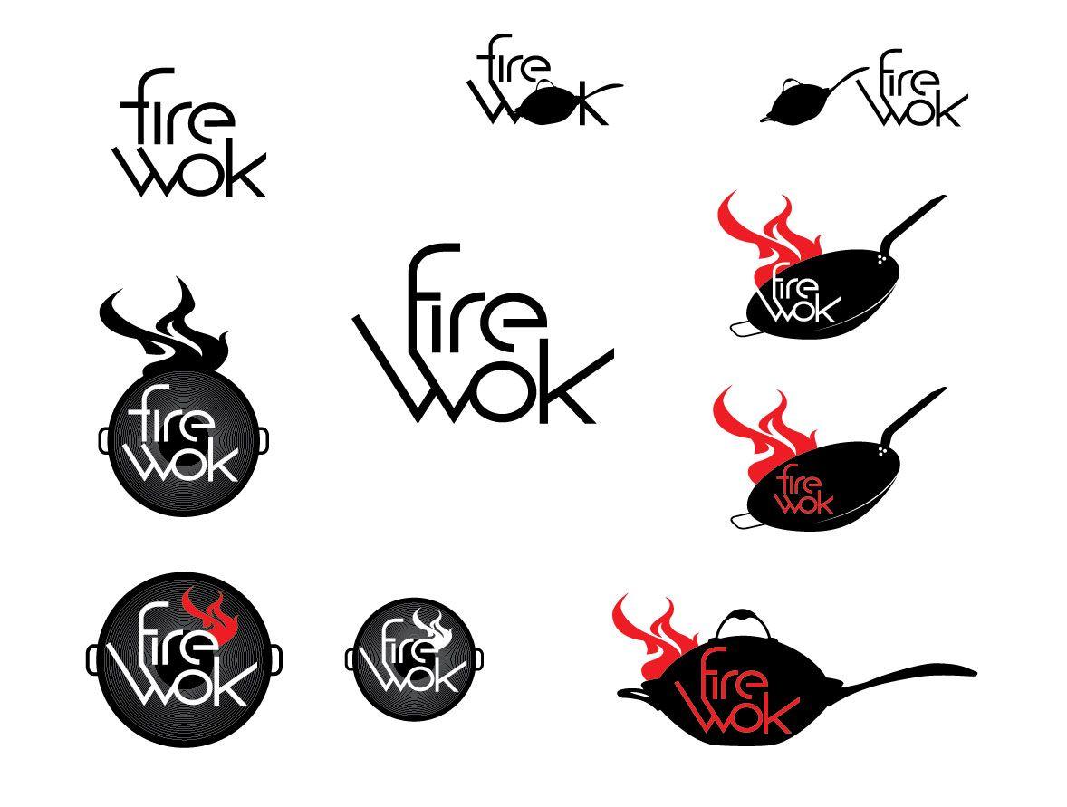 Wok Logo - Fire Wok logo page