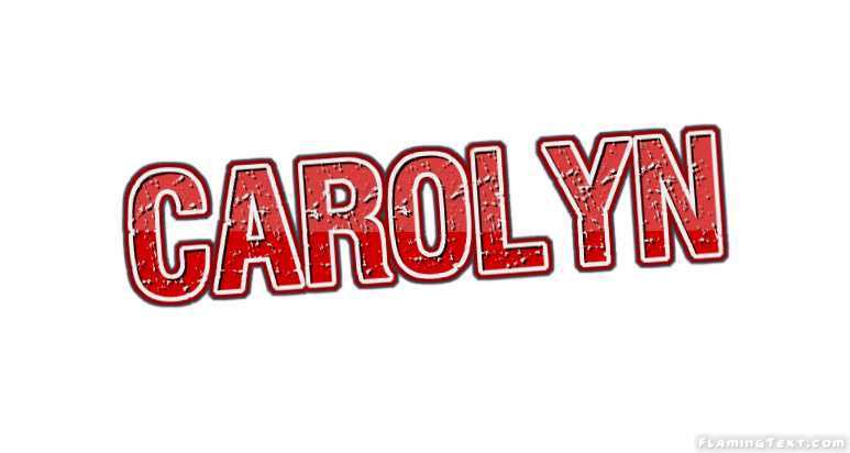 Carolyn Logo - Carolyn Logo | Free Name Design Tool from Flaming Text
