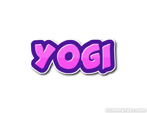 Yogi Logo - Yogi Logo | Free Name Design Tool from Flaming Text