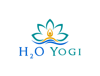 Yogi Logo - H2O Yogi logo design