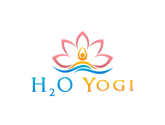 Yogi Logo - H2O Yogi logo design - 48HoursLogo.com