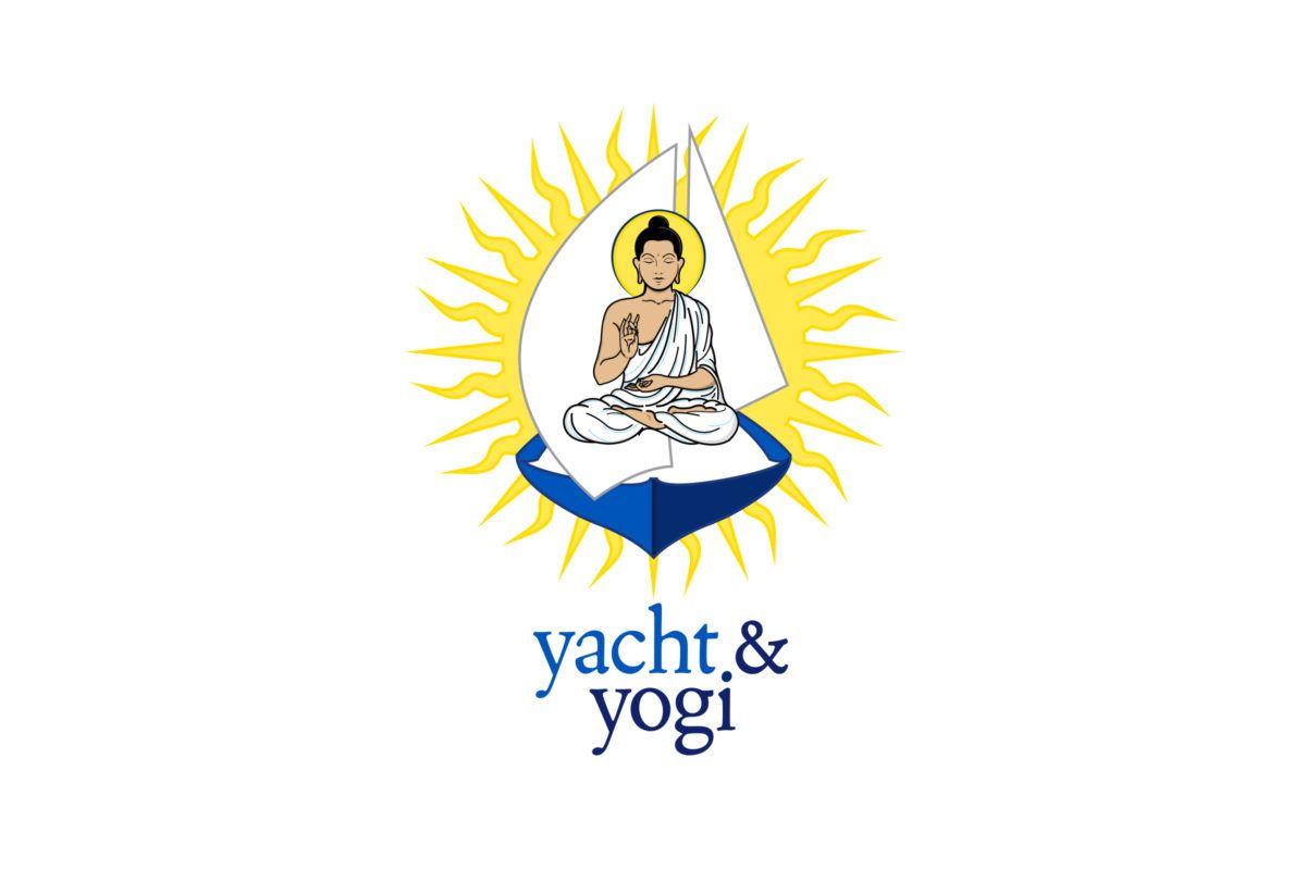 Yogi Logo - Yacht & Yogi – Blue Cup Design