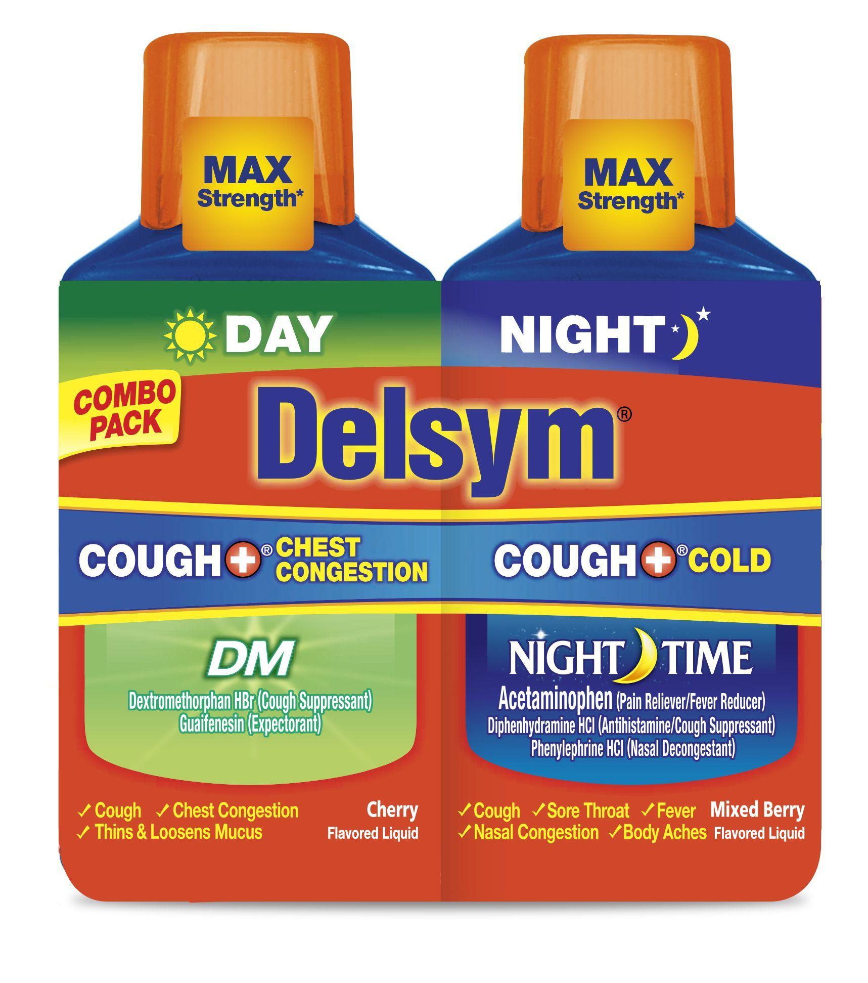 Delsym Logo - Delsym® Day and Night Cough Medicine. Delsym®