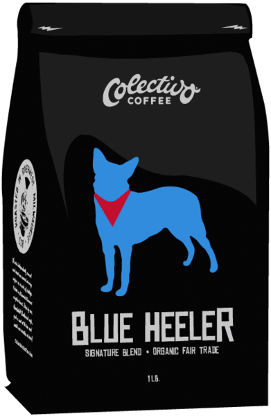 Heeler Logo - Blue Heeler Organic Fair Trade Coffee | Colectivo Coffee