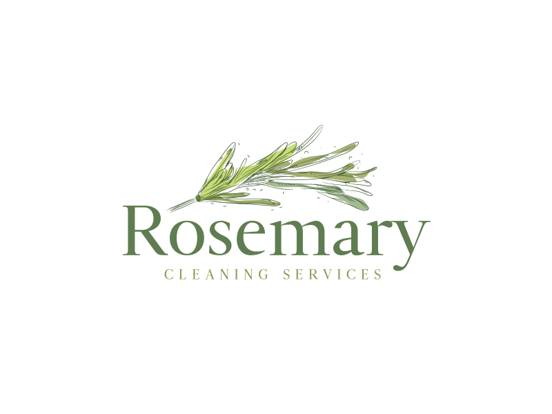 Rosemary Logo - Logo Design #14 | 'Rosemary Cleaning Services' design project ...