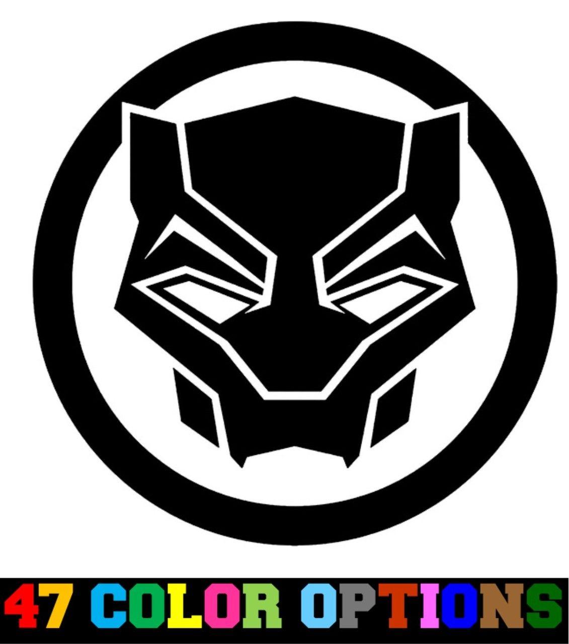 Panther Logo - Infinity War Avengers Black Panther Logo