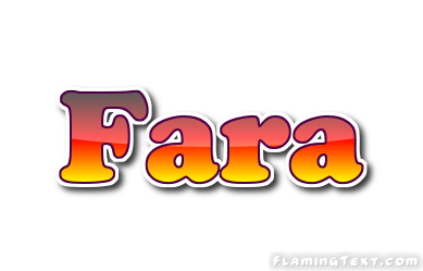 Fara Logo - Fara Logo. Free Name Design Tool from Flaming Text