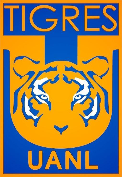 Tigres Logo - Escudo de Tigres de la U.A.N.L. (2016) sin estrellas | Sports ...