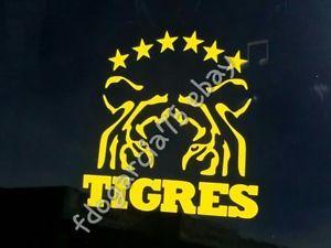 Tigres Logo - Details about TIGRES UANL CUT DECAL STICKER AMARILLO 5X5