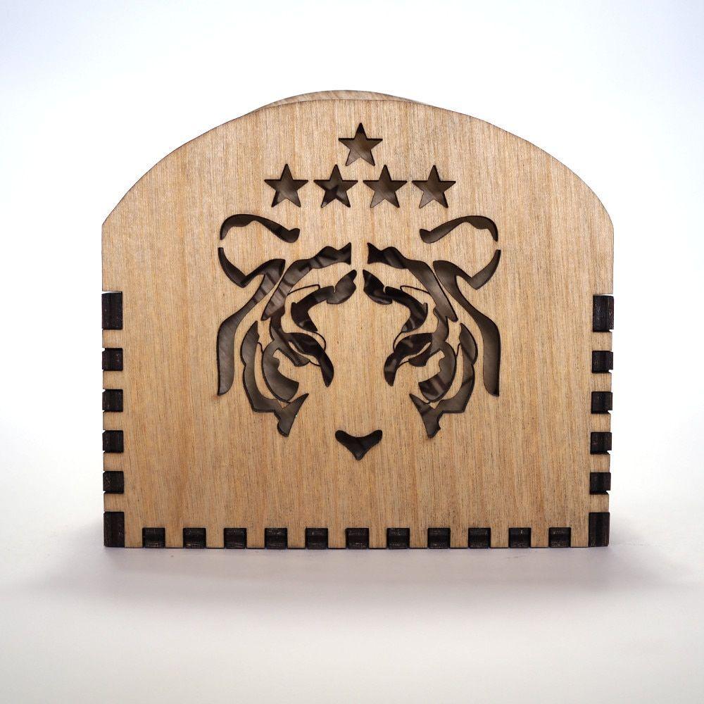 Tigres Logo - Tigres UANL Coasters Set - Logo - Personalized gift.