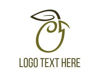 Olive Logo - Elegant Olive Logo