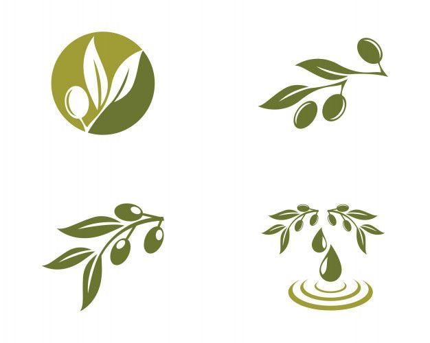 Olive Logo - Olive logo template vector icon Vector | Premium Download