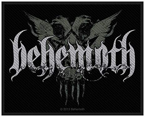 Behemoth Logo - Behemoth Logo Patch: Amazon.co.uk: Clothing