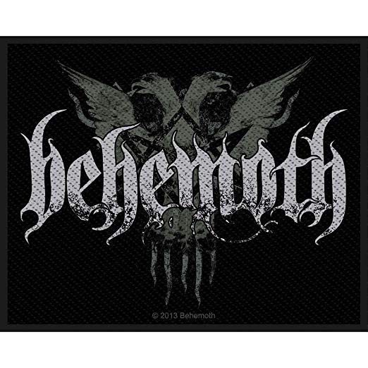 Behemoth Logo - Behemoth Band Name Logo Art Blackened Death Metal Woven Sew On Applique Patch