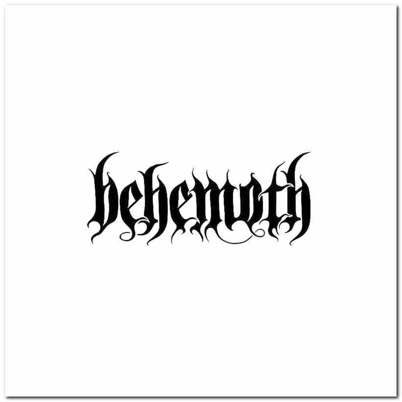 Behemoth Logo - Behemoth Band Decal Sticker