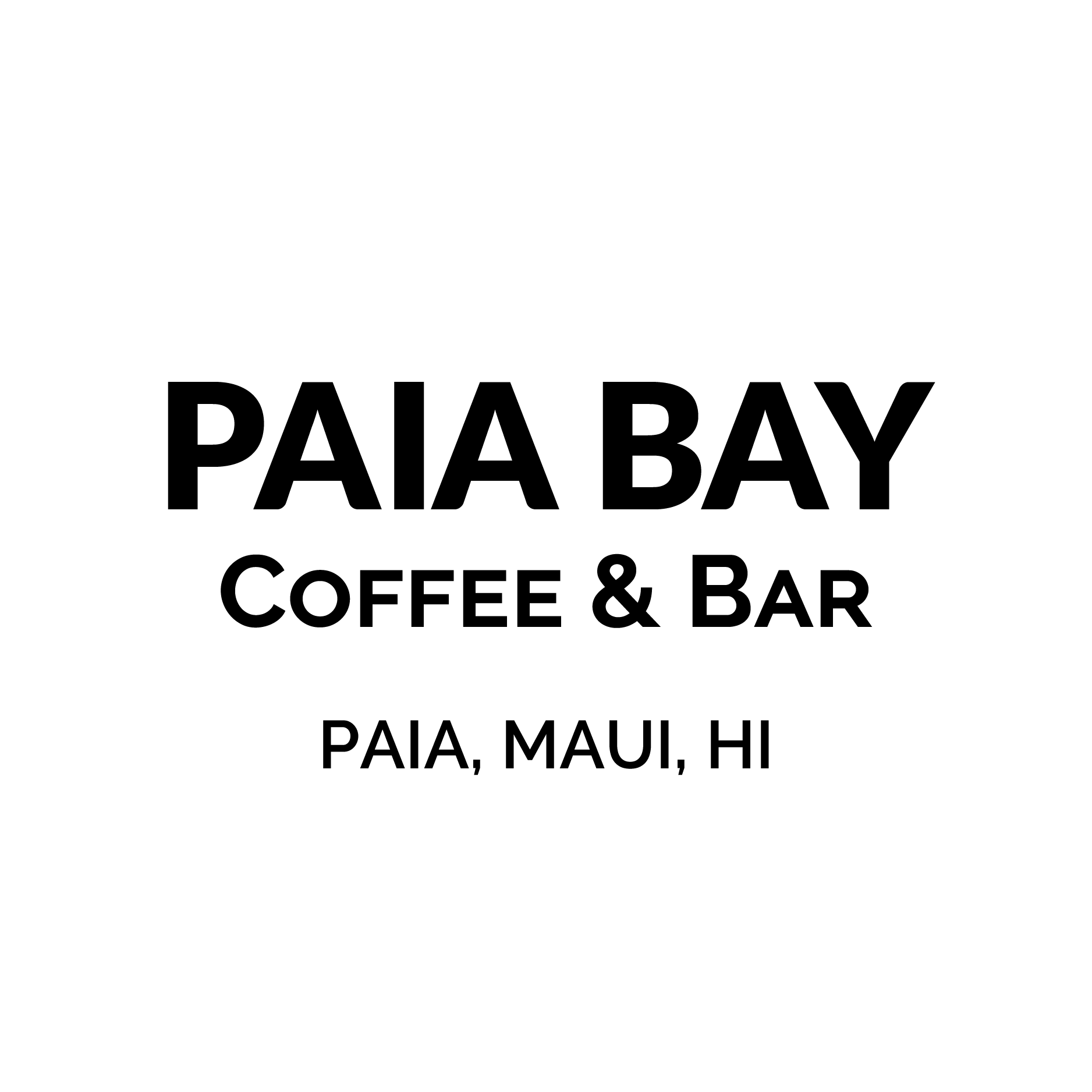 Paia Logo - Logo PBC-18-18 | Paia Bay Coffee & Bar