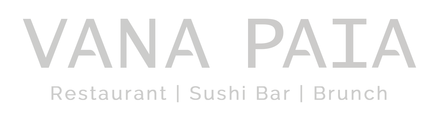 Paia Logo - Vana Paia. Restaurant and Sushi Bar