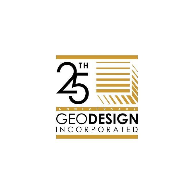 GeoDesign Logo - GeoDesign's 25th Anniversary | Logo design contest