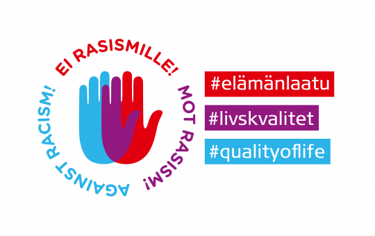 Racism Logo - Finnish Red Cross coordinate Week against racism campaign 2019 ...
