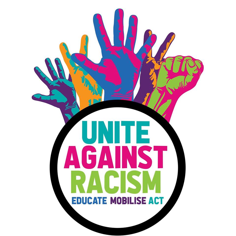 Racism Logo - Public called to #UniteAgainstRacism – ARNSA – IJR