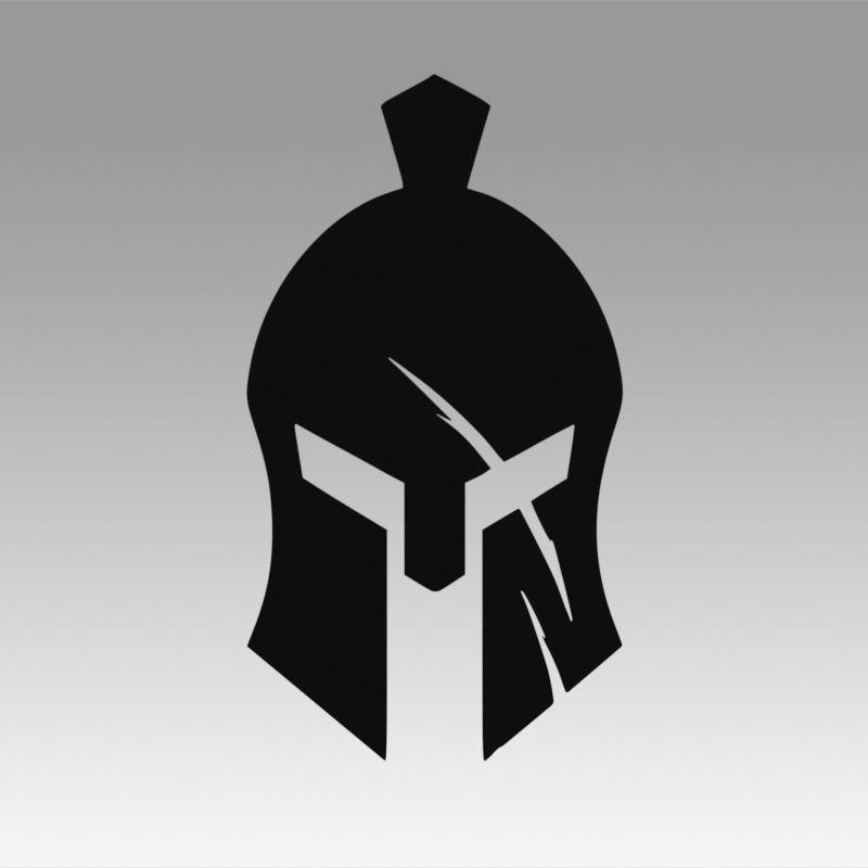 Sparten Logo - Spartan logo lasercut