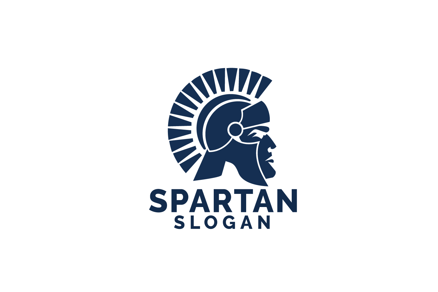 Sparten Logo - Spartan logo design. Antiques Spartan warrior vector design.