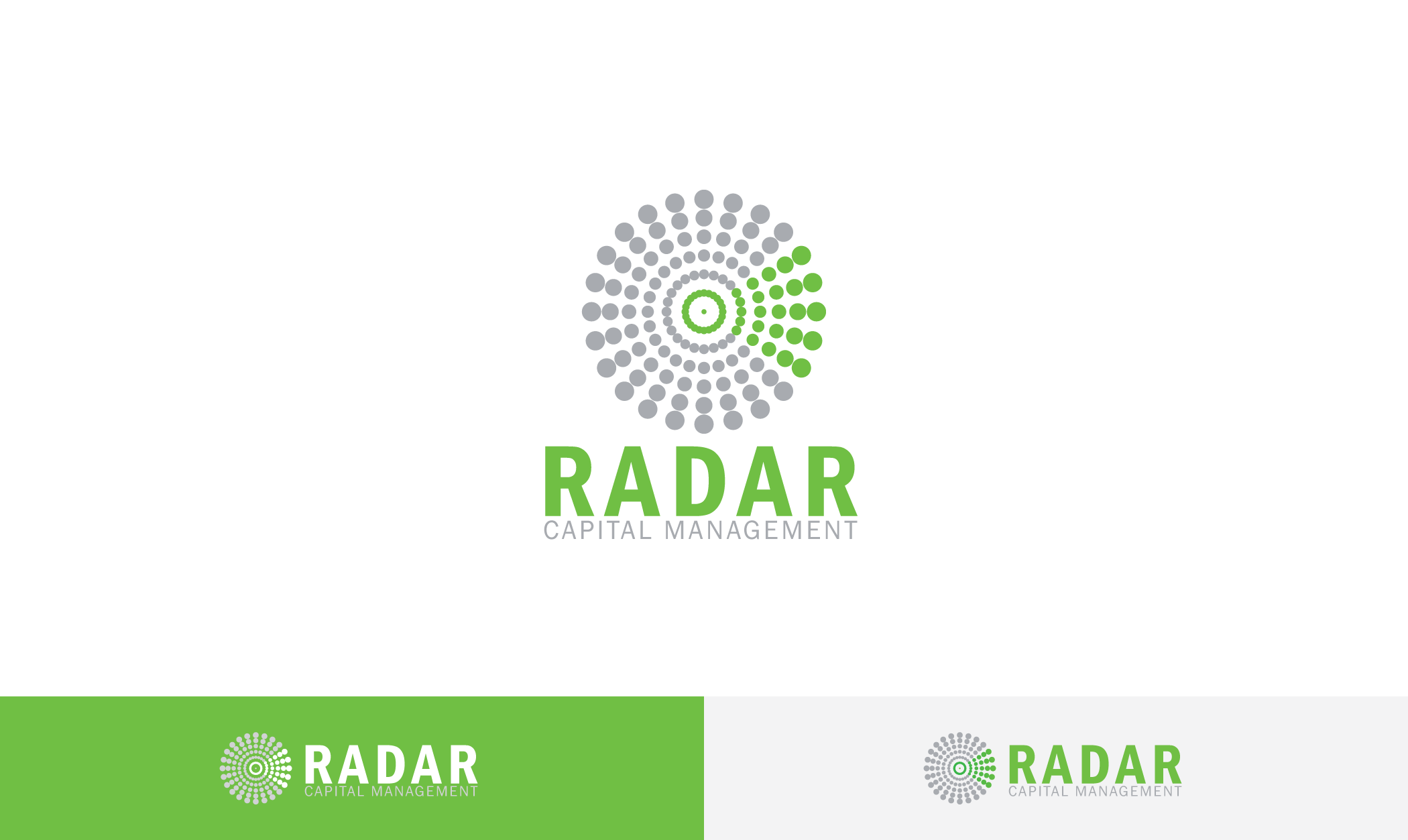Radar Logo - Logo Design. 'Radar Capital Management' design project