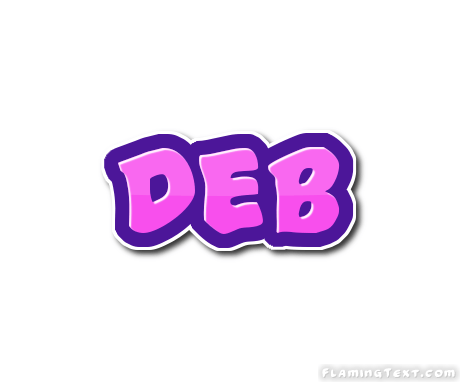 Deb Logo - Deb Logo. Free Name Design Tool from Flaming Text