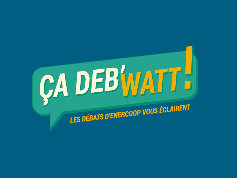 Deb Logo - Logo Ça deb'watt ! by Alexandre Lehmkuhl on Dribbble