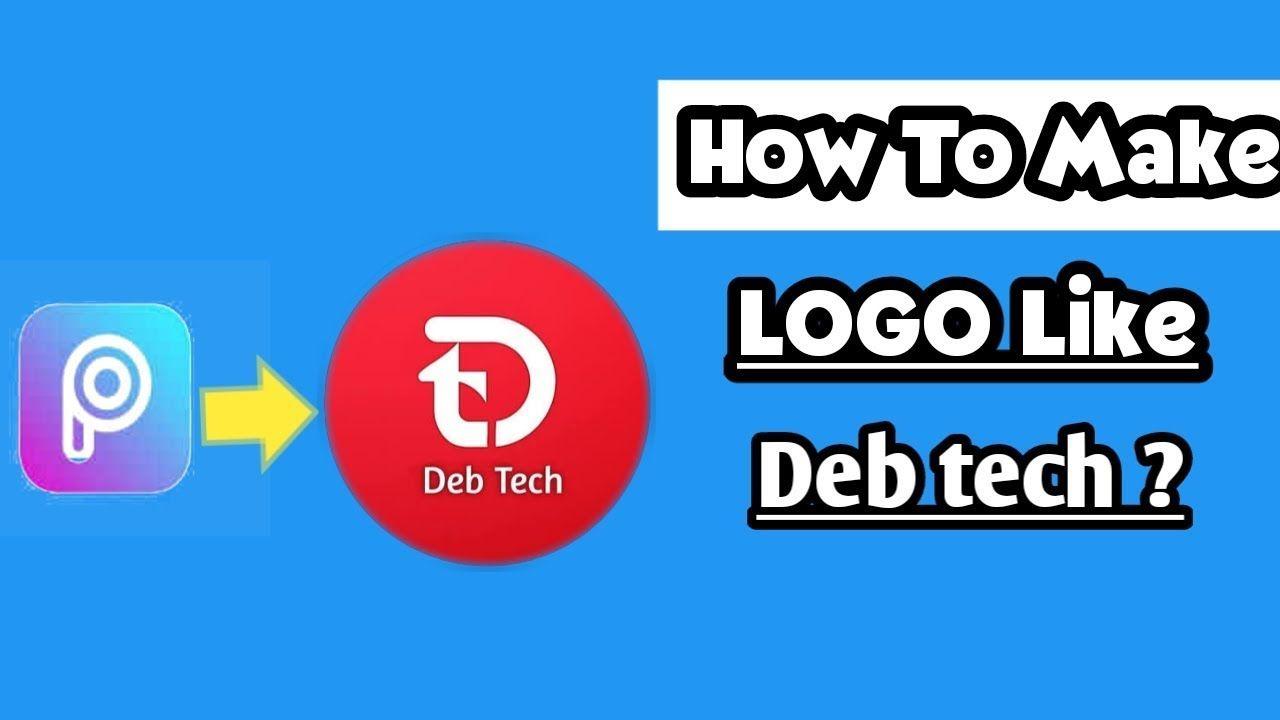 Deb Logo - How to make logo like Deb tech.. in Android