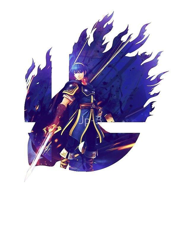 Marth Logo - Smash Hype - Marth | Impression photo | Video game stuffies | Super ...