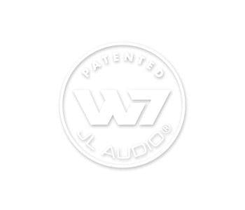 W7 Logo - W7 Badge Logo Decal - 14-inch - Gear - Decals - W7 Badge - JL Audio