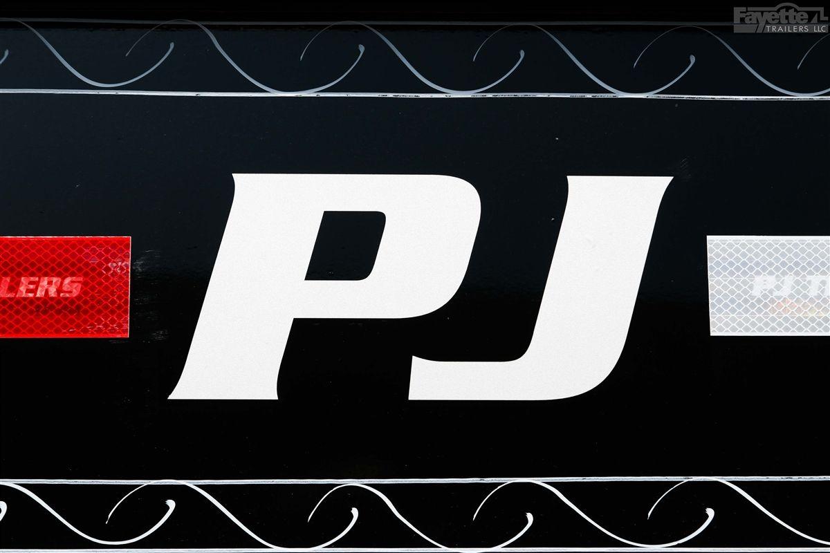 Trailers Logo - Large PJ Trailers Letter Decal