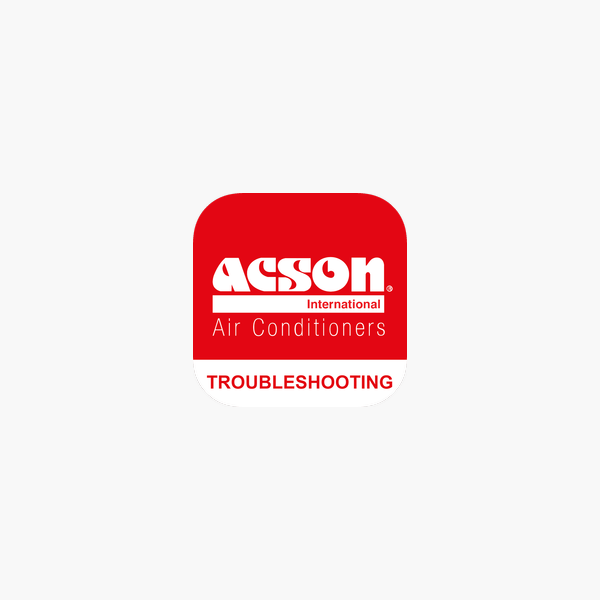 Acson Logo - Acson Troubleshooting on the App Store