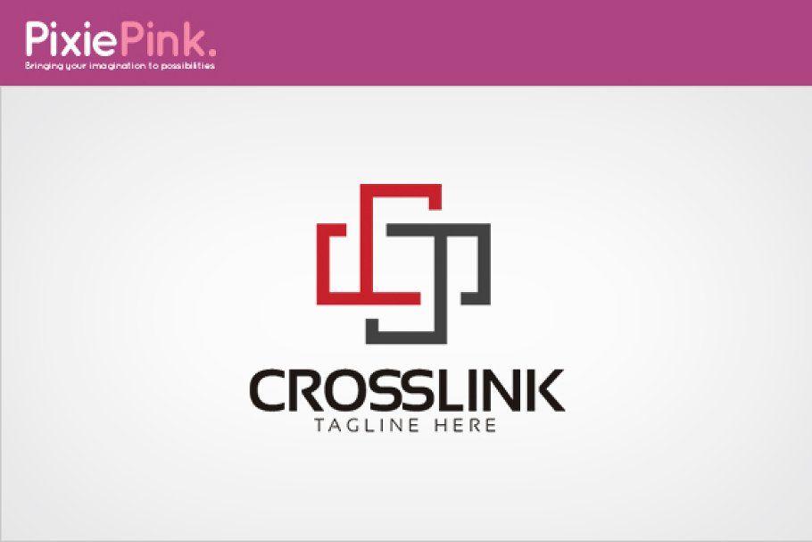 Link Logo - Cross Link Logo Template