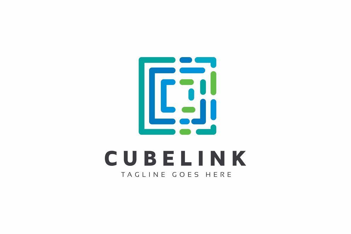 Link Logo - Cube Link Logo