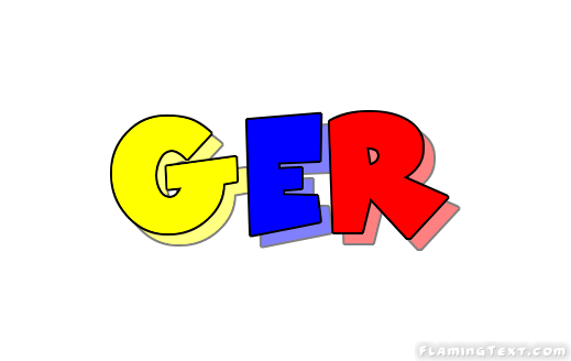 Ger Logo - Ecuador Logo. Free Logo Design Tool from Flaming Text