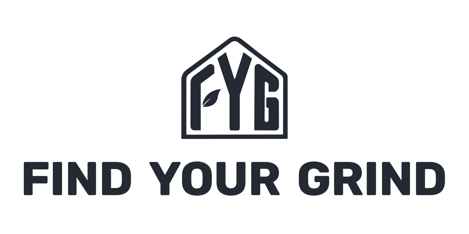 Grind Logo - Find Your Grind Brand | Find Your Grind