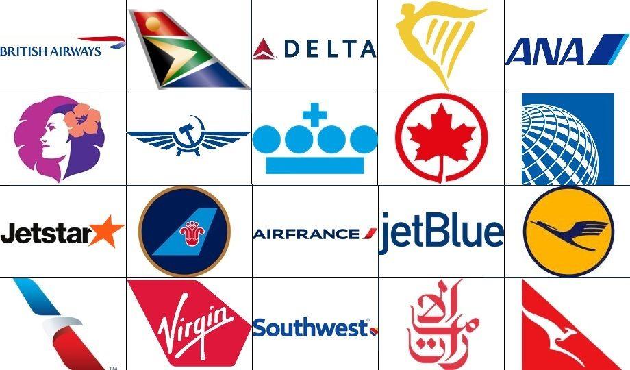 Airlines Logo - Slogan to Logo Match - Airlines Quiz - By hockeystix3