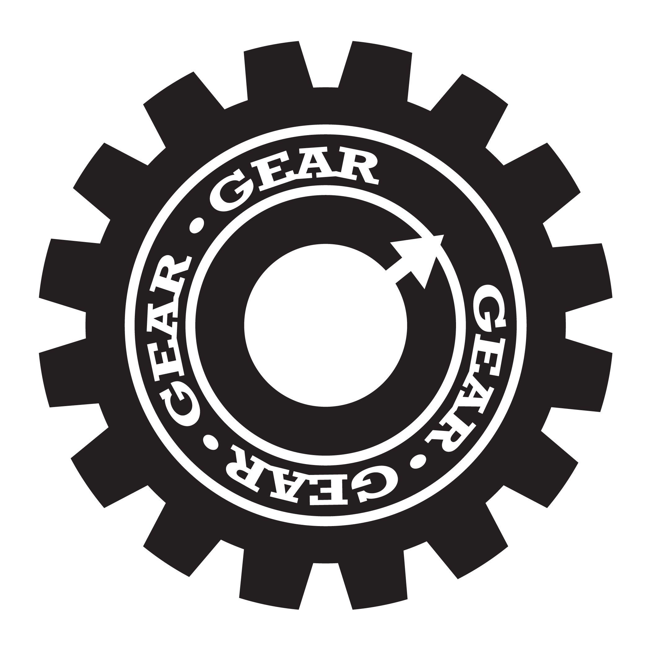 Ger Logo - Gear Logo Design - - Clip Art Library