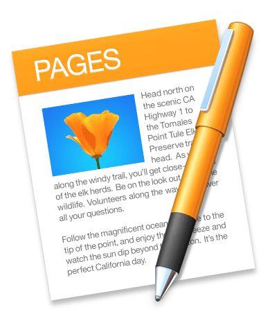 Pages Logo - apple-pages-logo - DVF Print and Graphics Solutions Waterford