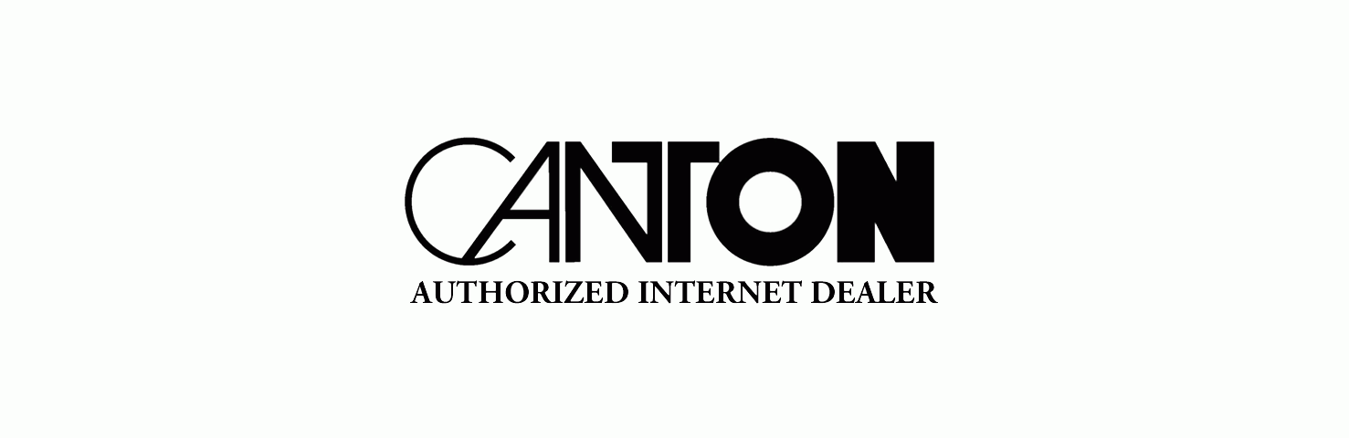 Canton Logo - CD 150.2 3 Slim Center Channel Speaker White Gloss Each