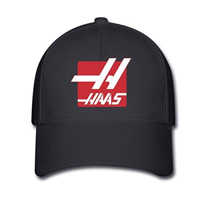Hass Logo - DEBBIE Unisex Hass F1 Team Racing Logo Baseball Caps Hat One Size at ...