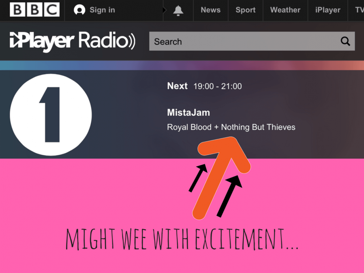 Bbcr1 Logo - NOTHING BUT THIEVES EXCLUSIVE SINGLE LAUNCH ON BBCR1