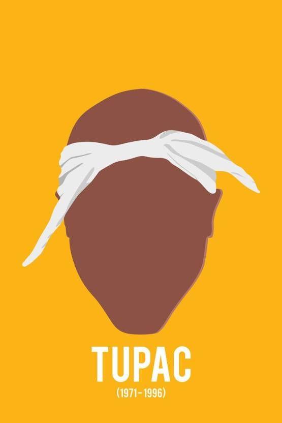 2Pac Logo - Tupac Shakur 2pac Minimal | Wall Art Poster Fine Art Print - Art ...