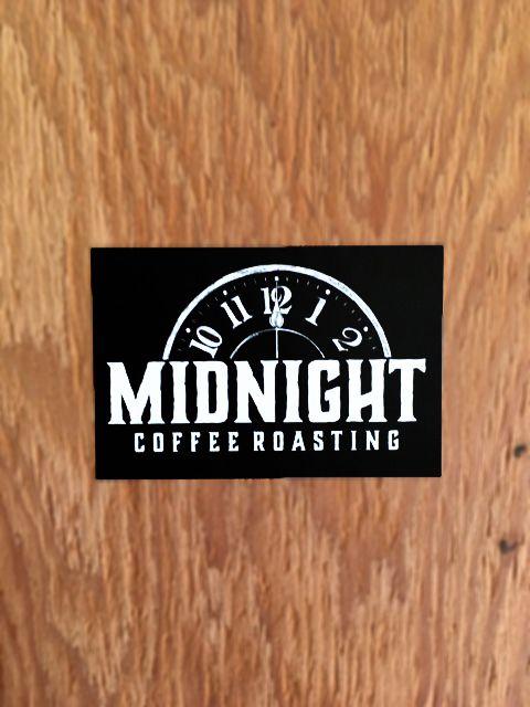 Midnight Logo - Midnight Coffee Roasting - Logo Sticker