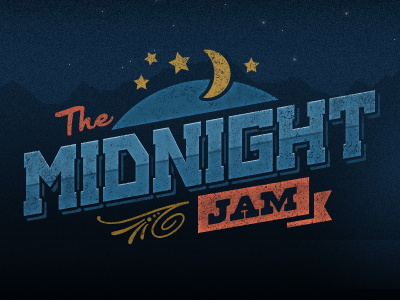 Midnight Logo - The Midnight Jam by Steve Palmer on Dribbble