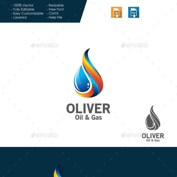 Refinery Logo - Refinery Logo Templates from GraphicRiver