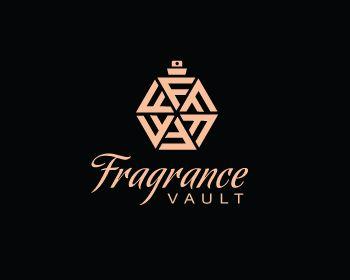 Fragrance Logo - Fragrance Vault Logo Design
