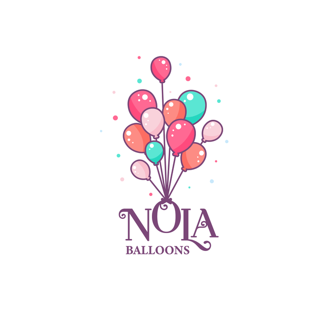 Balloons Logo - New Orleans Balloon Business Logo | Logo design contest